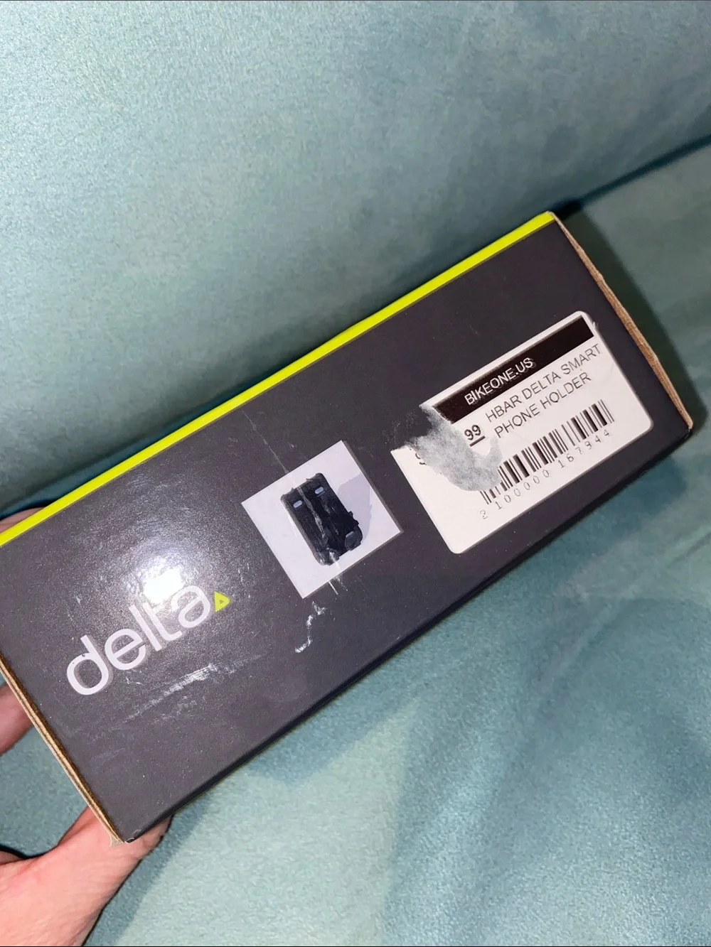 Delta Black Smartphone Holder for Bikes